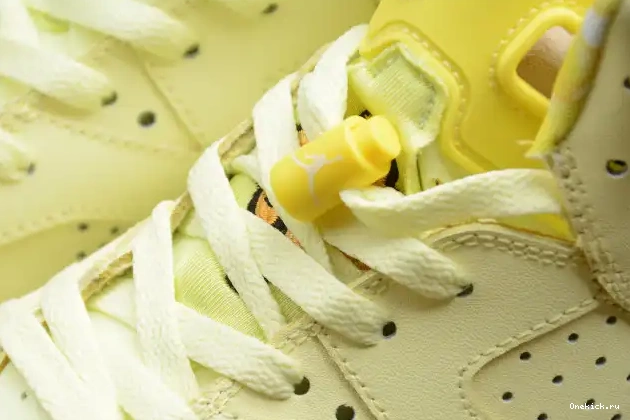 One Kick 6 Air 543390-800 Floral Dynamic Yellow Retro (GS) Jordan 0628
